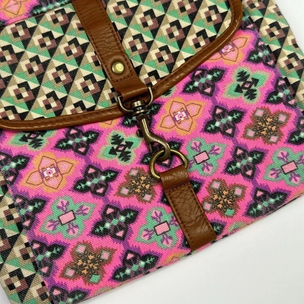 Bright Colorful Patterned Purse Crossbody Or Shoulder Bag Adjustable Strap